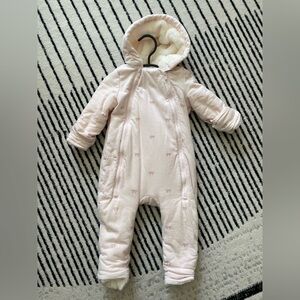 GAP 6-12M Baby Sherpa Lined Hooded One-Piece
